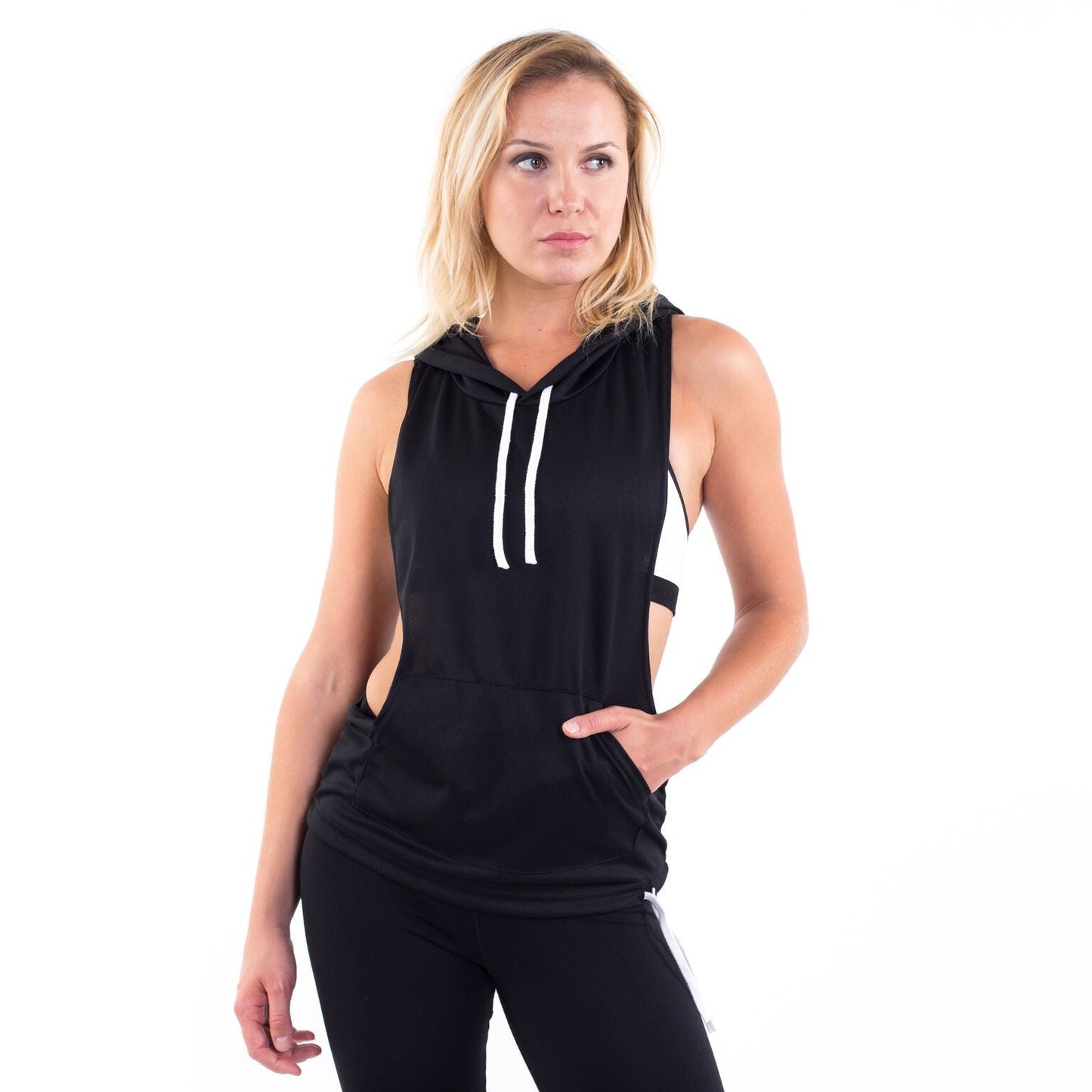 6014 - Women's Racerback Hoodie