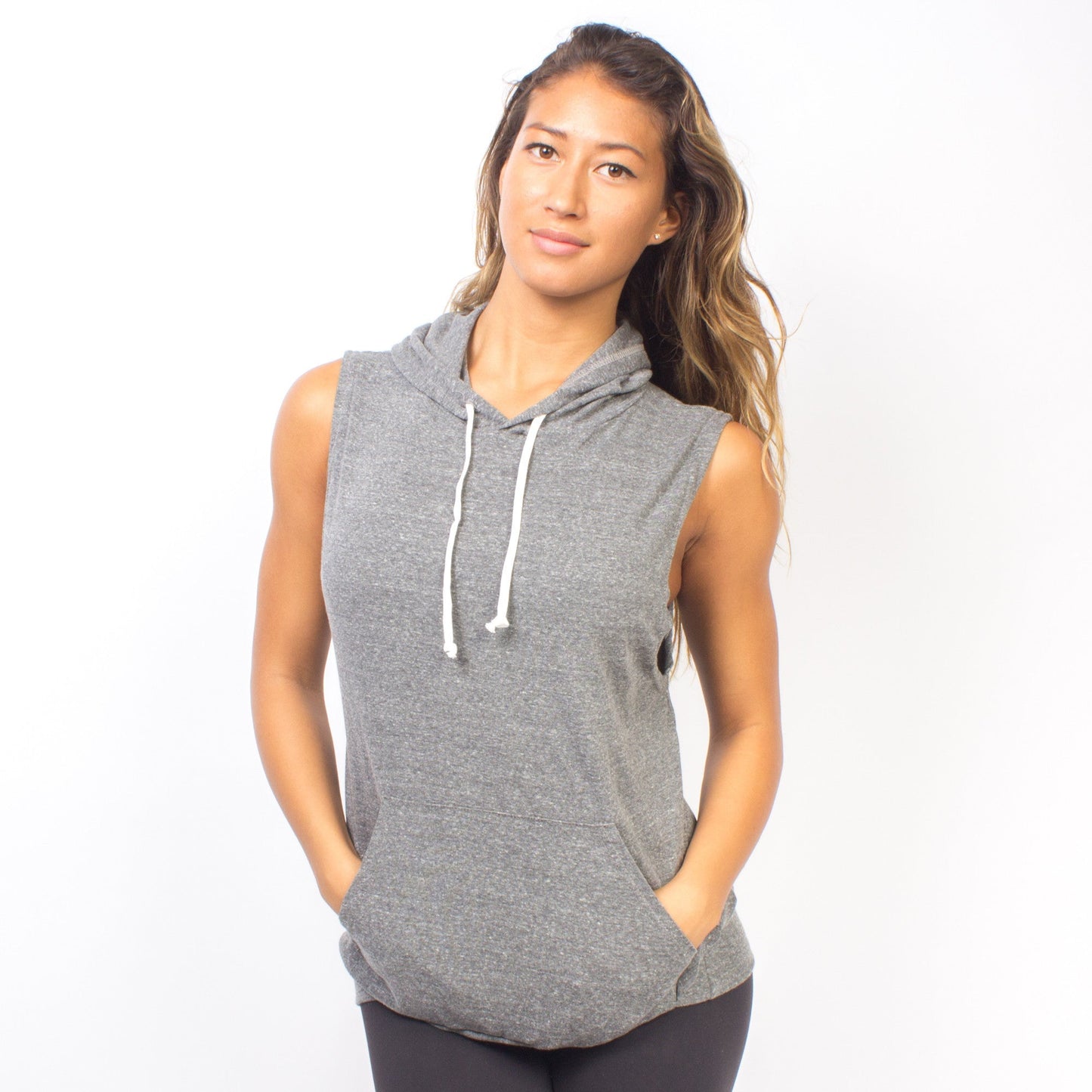 3006 - Unisex Sleeveless Lightweight Hoodie