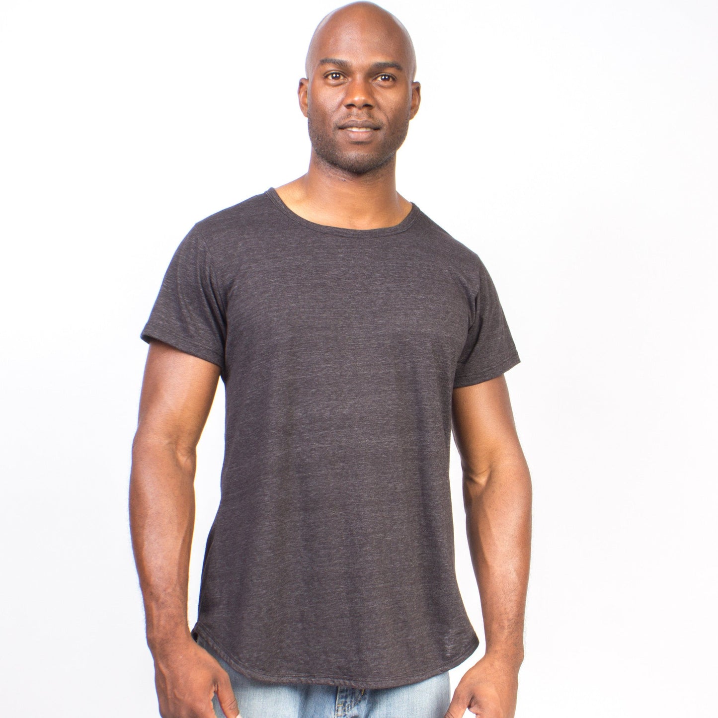 3011 - CLOSEOUT Unisex Curved Hem Tee