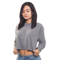 6045TB - CLOSEOUT Women's Cropped Long Sleeve Tri-Blend Tee