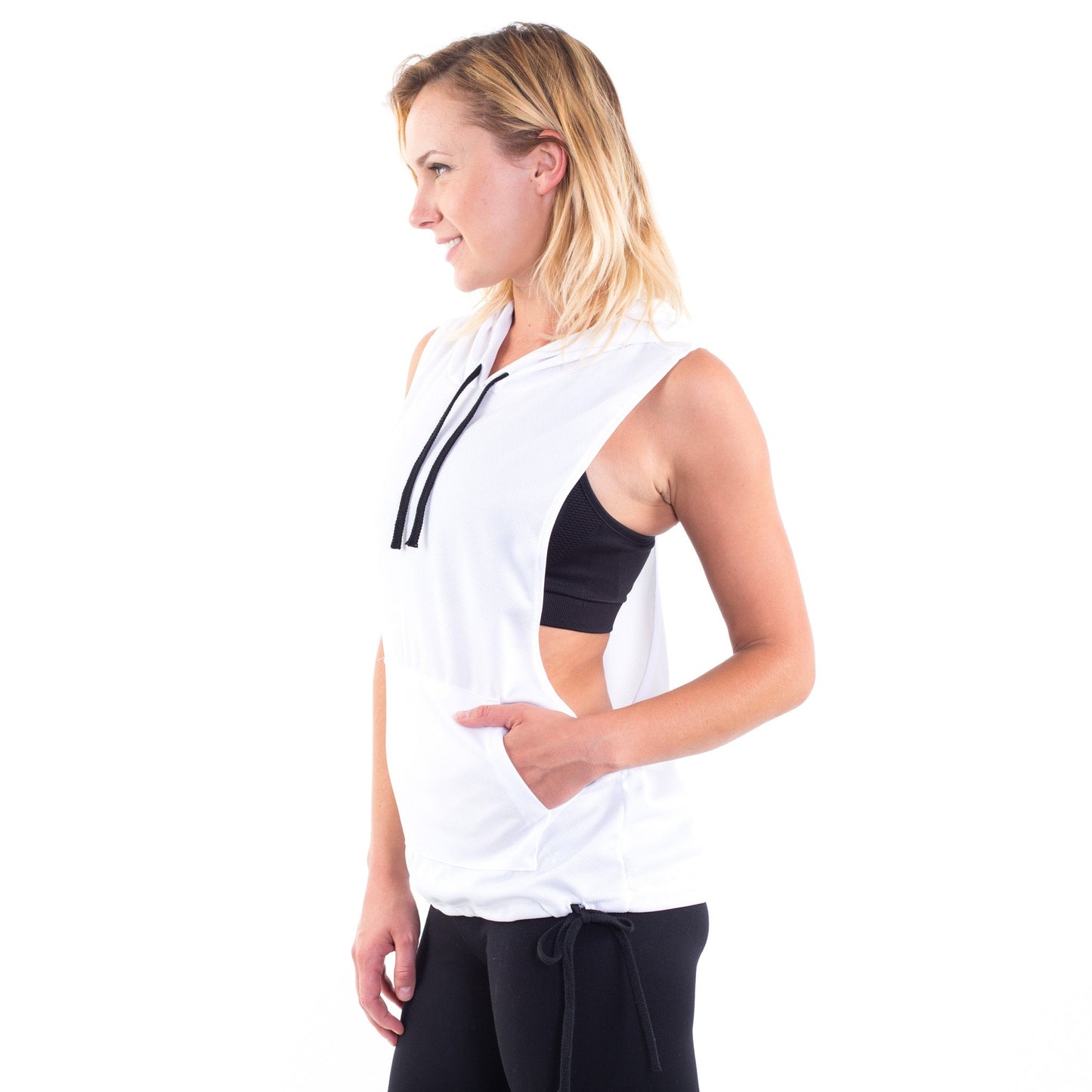 6014 - Women's Racerback Hoodie