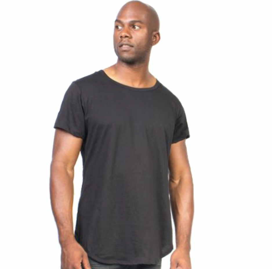 3011 - CLOSEOUT Unisex Curved Hem Tee